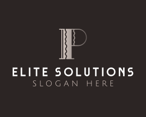 Studio - Elegant Luxury Letter P logo design