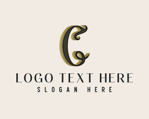 Advertising - Stylish Fashion Letter C logo design