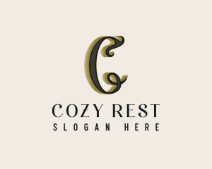 Stylish Fashion Letter C logo design