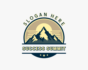 Summit Adventure Trekking logo design