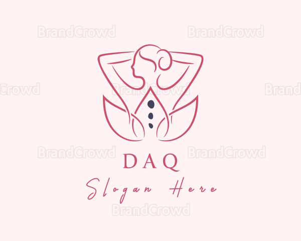 Lady Flower Massage Logo