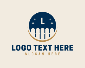 Privacy - Picket Fence Barrier logo design