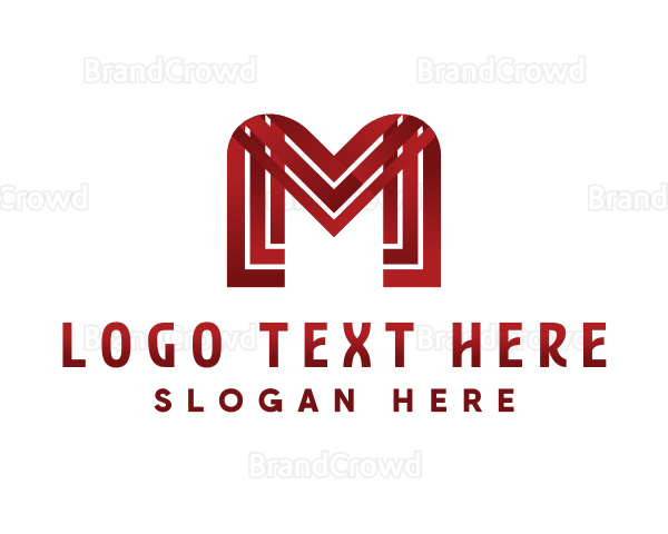 Business Company Letter M Logo