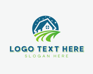 Garden Lawn Landscaping Logo