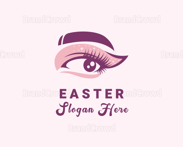 Woman Eyelash Extension Logo