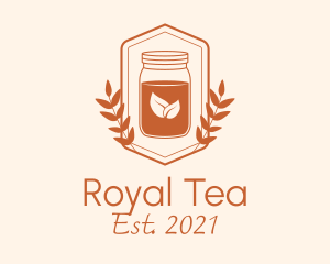 Healthy Kombucha Jar logo design