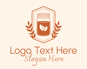 Healthy Kombucha Jar Logo