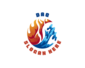 Fire Water Thermal Refrigeration Logo