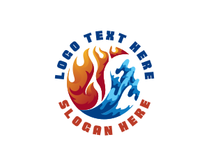 Fire Water Thermal Refrigeration Logo