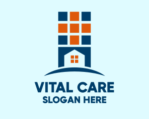 Modern Medical House logo design