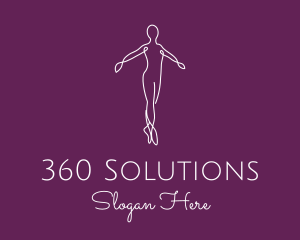 Ballet Dance Dancer logo design