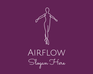 Ballet Dance Dancer logo design