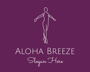 Ballet Dance Dancer logo design