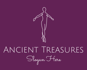 Ballet Dance Dancer logo design