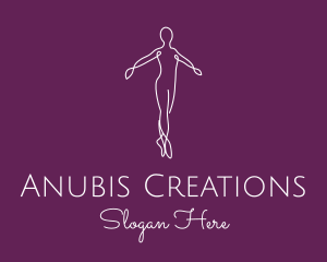 Ballet Dance Dancer logo design