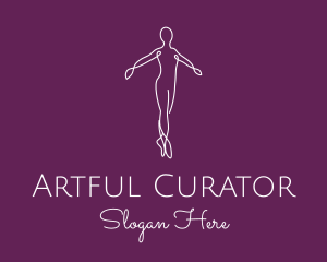 Ballet Dance Dancer logo design