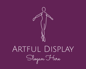 Ballet Dance Dancer logo design