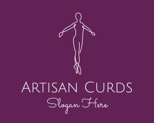 Ballet Dance Dancer logo design