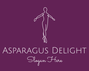 Ballet Dance Dancer logo design