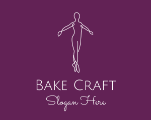 Ballet Dance Dancer logo design