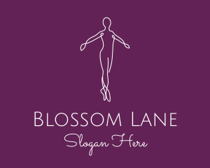 Ballet Dance Dancer logo design