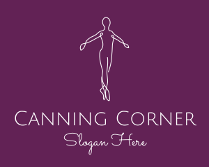 Ballet Dance Dancer logo design