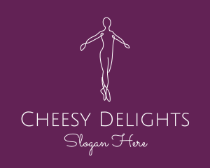 Ballet Dance Dancer logo design