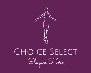 Ballet Dance Dancer logo design