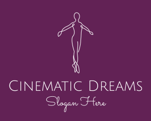 Ballet Dance Dancer logo design