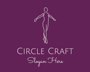 Ballet Dance Dancer logo design