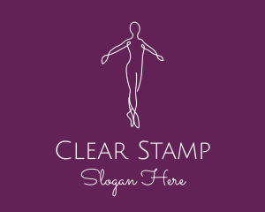 Ballet Dance Dancer logo design