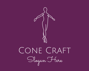 Ballet Dance Dancer logo design