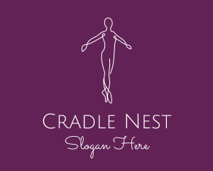 Ballet Dance Dancer logo design