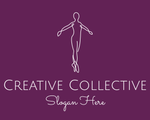 Ballet Dance Dancer logo design