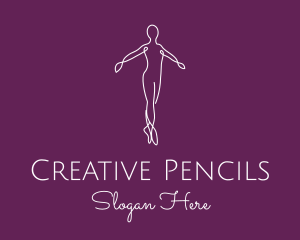 Ballet Dance Dancer logo design