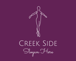 Ballet Dance Dancer logo design