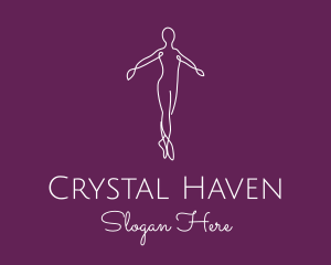 Ballet Dance Dancer logo design