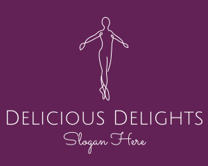 Ballet Dance Dancer logo design