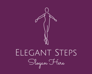 Ballet Dance Dancer logo design