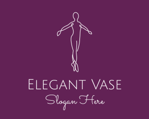 Ballet Dance Dancer logo design