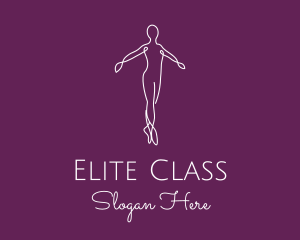 Ballet Dance Dancer logo design