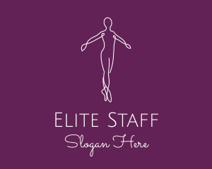 Ballet Dance Dancer logo design