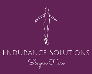 Ballet Dance Dancer logo design