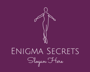 Ballet Dance Dancer logo design