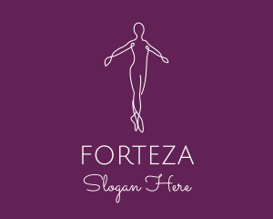 Ballet Dance Dancer logo design