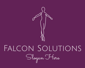 Ballet Dance Dancer logo design