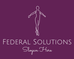 Ballet Dance Dancer logo design