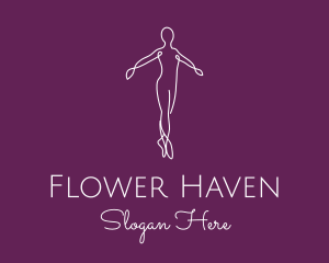 Ballet Dance Dancer logo design