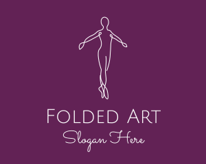 Ballet Dance Dancer logo design