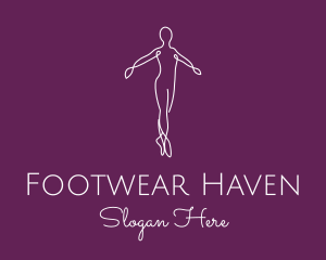 Ballet Dance Dancer logo design